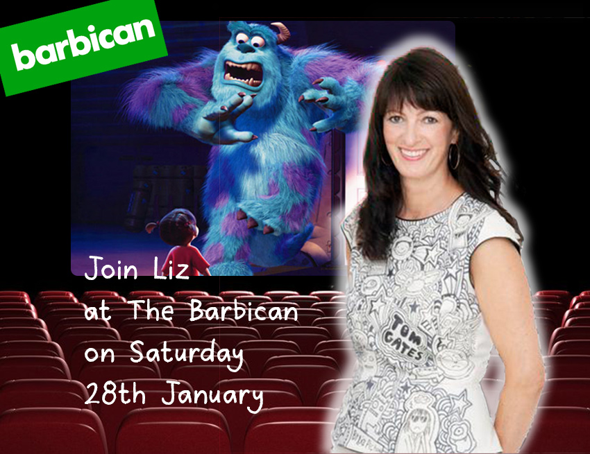 Liz will be at The Barbican